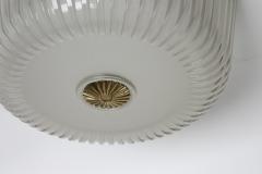 Archimede Seguso Murano glass flush mount light by Seguso Italy circa 1950s - 4329039