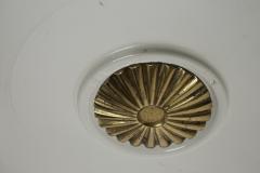 Archimede Seguso Murano glass flush mount light by Seguso Italy circa 1950s - 4329040