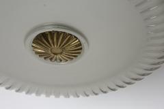 Archimede Seguso Murano glass flush mount light by Seguso Italy circa 1950s - 4329041