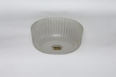 Archimede Seguso Murano glass flush mount light by Seguso Italy circa 1950s - 4329043