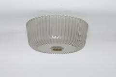 Archimede Seguso Murano glass flush mount light by Seguso Italy circa 1950s - 4329046