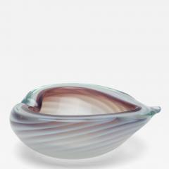 Archimede Seguso Optic Swirl Murano Art Glass Bowl by Archimede Seguso 1960 Italy - 3719428