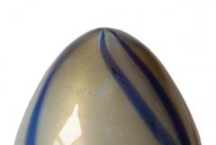 Archimede Seguso Pair of Concetto Spaziale Glass Eggs by Archimede Seguso Murano - 1713779