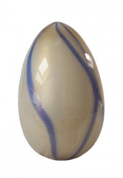 Archimede Seguso Pair of Concetto Spaziale Glass Eggs by Archimede Seguso Murano - 1713783