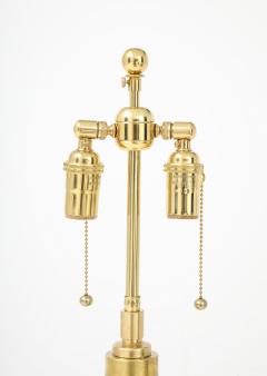 Archimede Seguso Pair of Large Gold Murano Ribbon Twist Lamps by Seguso - 4696021
