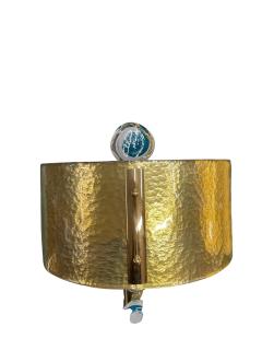 Archimede Seguso Pair of Murano glass sconces in the style of Archim de Seguso - 4590448