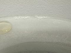 Archimede Seguso Signed Scavo Glass Vase by Archimede Seguso Murano Italy 20th Century - 4220324