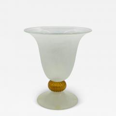 Archimede Seguso Signed Scavo Glass Vase by Archimede Seguso Murano Italy 20th Century - 4221942