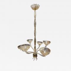 Archimede Seguso Stunning Murano GlassChandelier By Seguso - 4460723