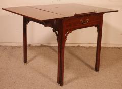 Architects Table Circa 1760 In Mahogany With Mechanism Chippendale Period - 3012918