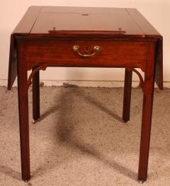 Architects Table Circa 1760 In Mahogany With Mechanism Chippendale Period - 3012922