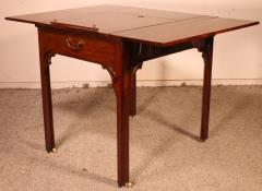 Architects Table Circa 1760 In Mahogany With Mechanism Chippendale Period - 3012926