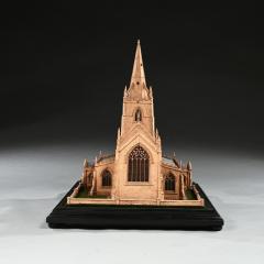 Architectural Cork Model of an English Church by Cornelius Daniel Ward - 3242296