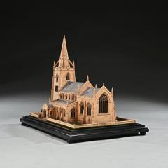 Architectural Cork Model of an English Church by Cornelius Daniel Ward - 3242298