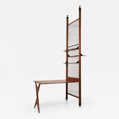Architectural Desk with Bookshelf Italy 1960s - 2225927