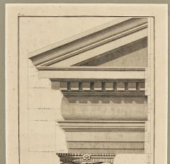 Architectural Engraving France circa 1800 - 3975258