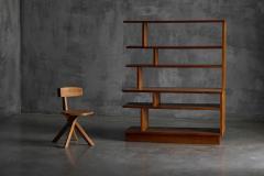 Architectural Mid Century Bookcase France 1950s - 4353108