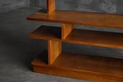 Architectural Mid Century Bookcase France 1950s - 4353112