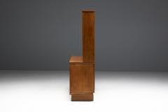Architectural Mid Century Bookcase France 1950s - 4353120