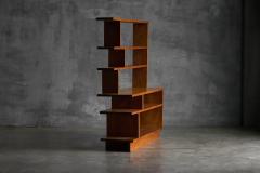 Architectural Mid Century Bookcase France 1950s - 4353121