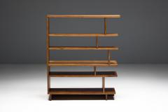Architectural Mid Century Bookcase France 1950s - 4353122