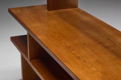 Architectural Mid Century Bookcase France 1950s - 4353123