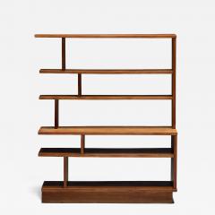 Architectural Mid Century Bookcase France 1950s - 4355079
