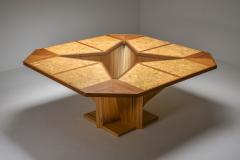 Architectural Minimalist Dining Set Modern Italy 1950s - 1985072