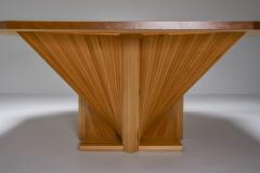 Architectural Minimalist Dining Set Modern Italy 1950s - 1985078