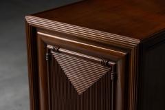 Architectural Modernist Sideboard France Mid 20th Century - 4506214