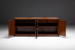 Architectural Modernist Sideboard France Mid 20th Century - 4506237
