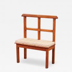 Architectural Oak Hall Bench - 2980436