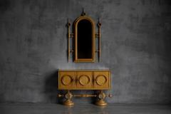 Architectural Revival Vanity Mirror France 1960s - 4452155