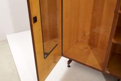 Architectural Wooden Cabinet Italy 1950s - 2219836