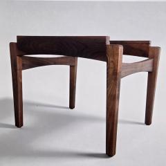 Arden Riddle Arden Riddle End Table Studio Black Walnut Travertine 1999 - 4357220