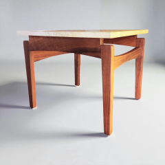 Arden Riddle Arden Riddle End Table Studio Black Walnut Travertine 1999 - 4357227