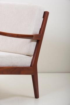 Arden Riddle Newly Upholstered Lounge Chair with Ottoman by Arden Riddle 1960s - 1134903