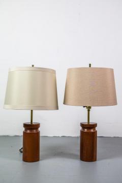 Arden Riddle Rare Pair of Table Lamps by Arden Riddle in Cherry - 833722