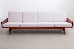 Arden Riddle Rare Solid Walnut Arden Riddle Four Seat Sofa USA 1967 - 533202