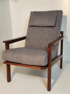 Arden Riddle Walnut Adjustable Lounge Chair Arden Riddle 1921 2011 pre 1965 - 3508621