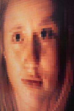 Areil in Candle Light by Douglas Leon Cartmel Large Oil Painting on Linen 2005 - 4427529