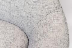 Ariberto Colombo Ico Parisi Curved Back Sofa Manufactured by Ariberto Colombo - 4627807