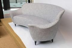 Ariberto Colombo Ico Parisi Curved Back Sofa Manufactured by Ariberto Colombo - 4627809