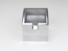 Arik Levy Arik Levy x Ligne Roset Square Smoke Ashtray Polished Aluminium France - 4385782