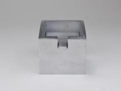 Arik Levy Arik Levy x Ligne Roset Square Smoke Ashtray Polished Aluminium France - 4385783