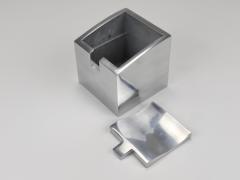 Arik Levy Arik Levy x Ligne Roset Square Smoke Ashtray Polished Aluminium France - 4385785