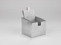 Arik Levy Arik Levy x Ligne Roset Square Smoke Ashtray Polished Aluminium France - 4385786