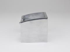 Arik Levy Arik Levy x Ligne Roset Square Smoke Ashtray Polished Aluminium France - 4385787