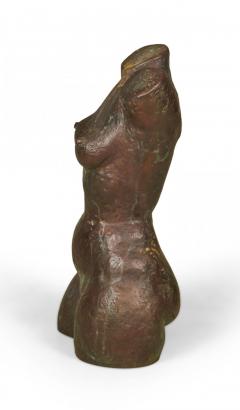 Aristide Maillol French Bronze Cast Sculpture of a Female Torso manner of Aristide Maillol  - 4197468