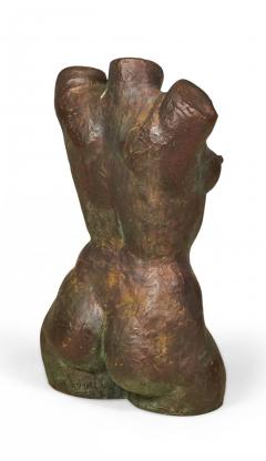 Aristide Maillol French Bronze Cast Sculpture of a Female Torso manner of Aristide Maillol  - 4197471